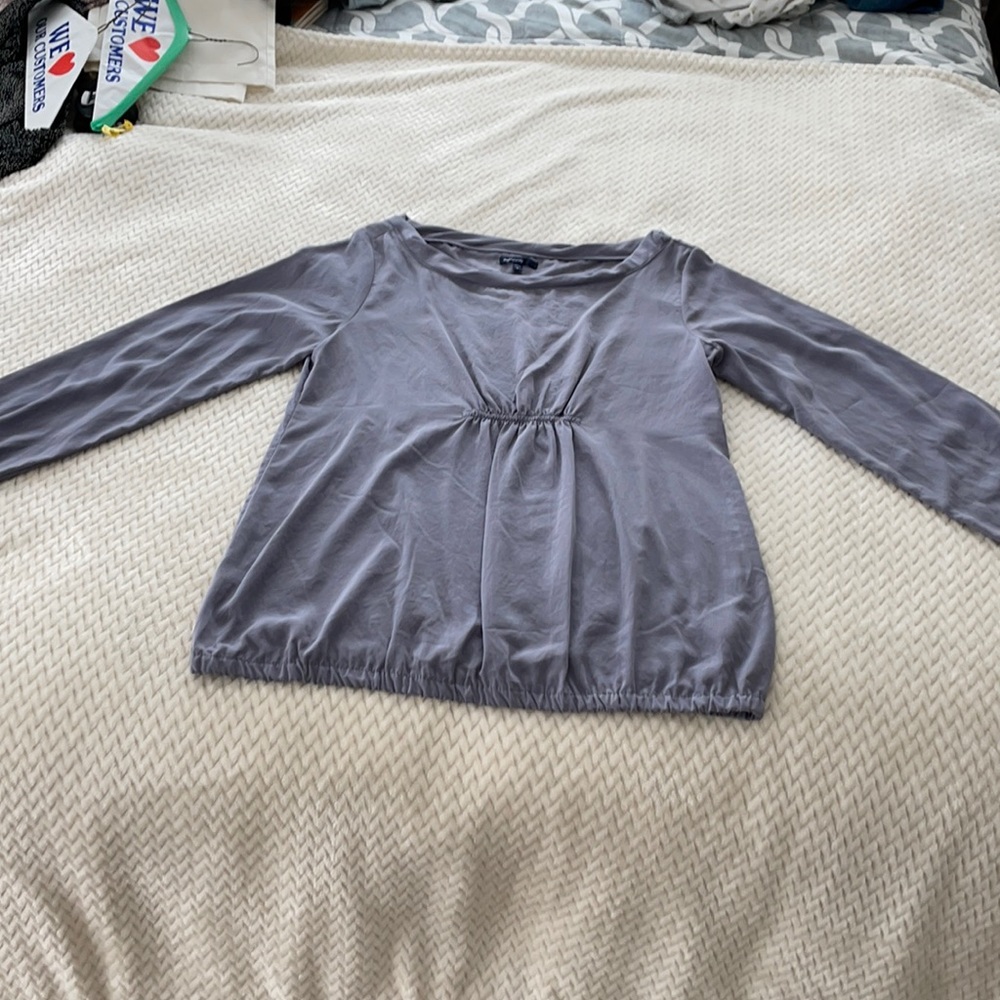 Two maternity work tops blouses